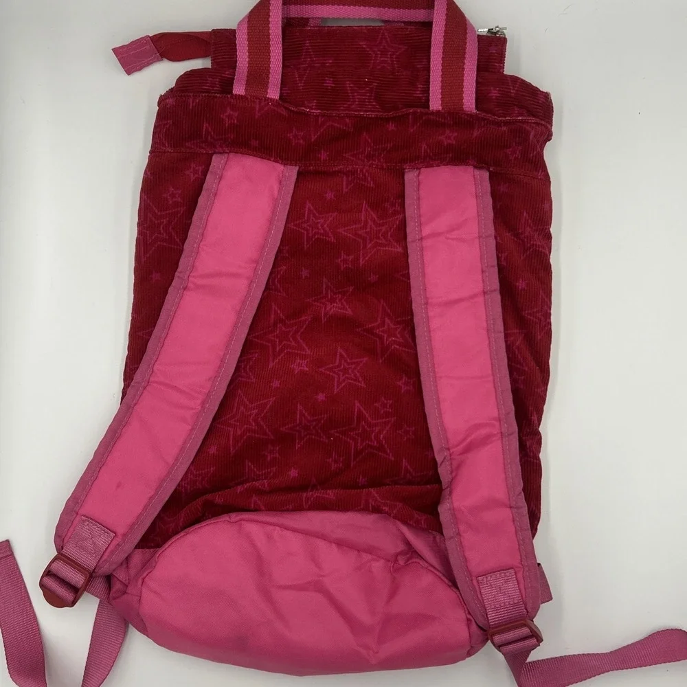 American Girl Doll Lot Bitty Baby Red Star‎ Pj's Corduroy Doll Bag Back Pack